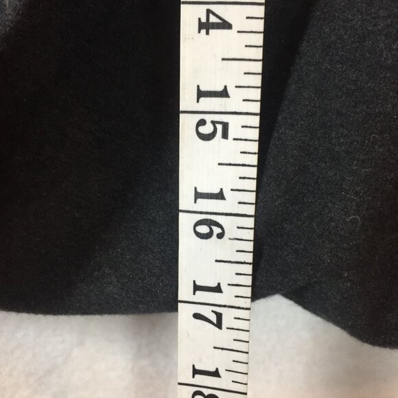 Lululemon Womens S Top Dark Gray Long Sleeve Wrap Front Crossover - Picture 8 of 9